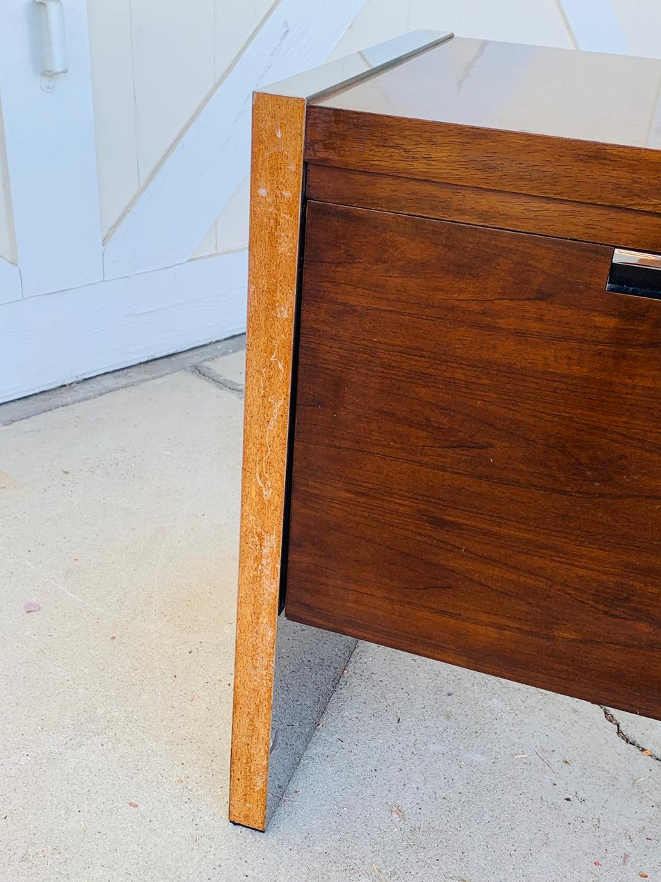 Rosewood & Stainless Credenza by Roger Sprunger/Dunbar 8