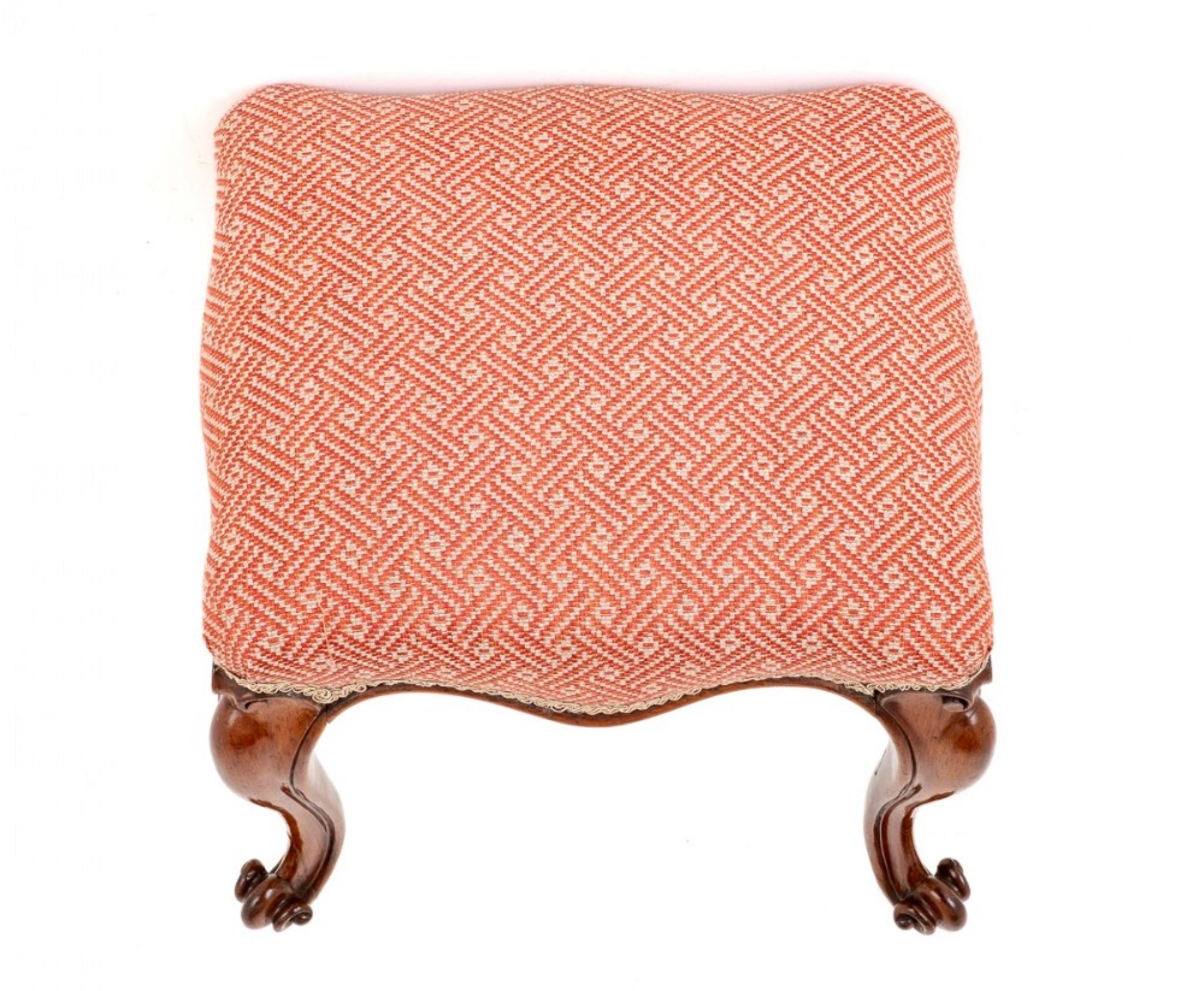 Sgabello in palissandro Seduta vittoriana, 1860 in vendita 2