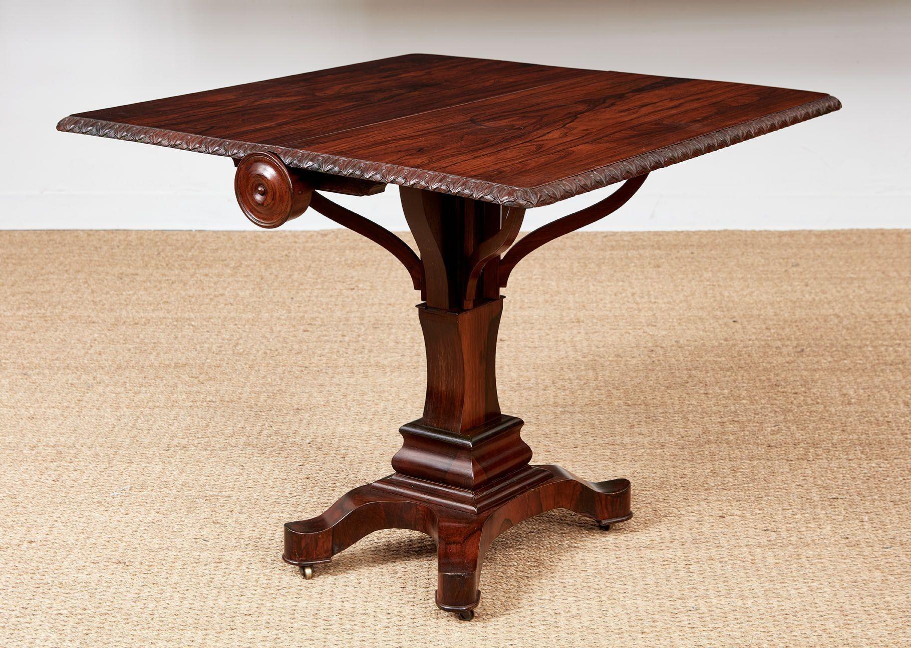 Table Sunderland en bois de rose en vente 4