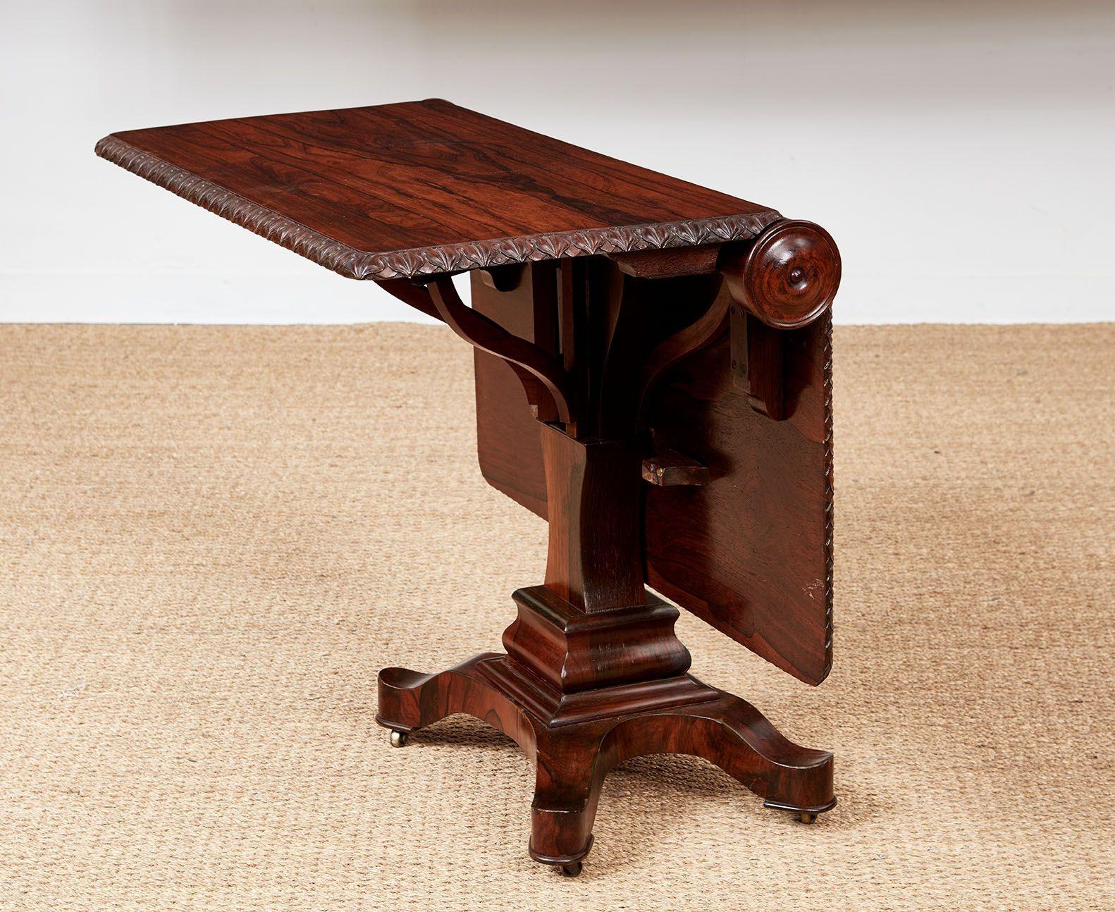 Table Sunderland en bois de rose en vente 7