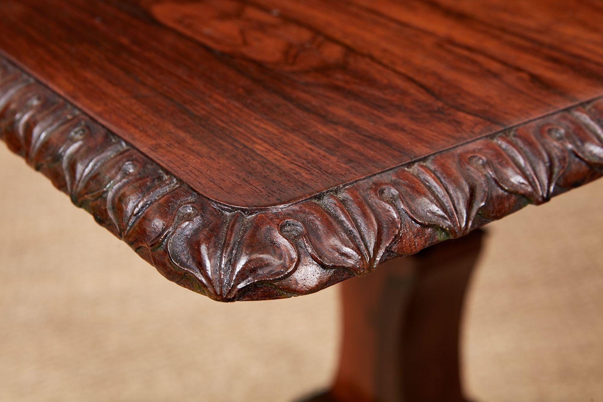 Table Sunderland en bois de rose en vente 8
