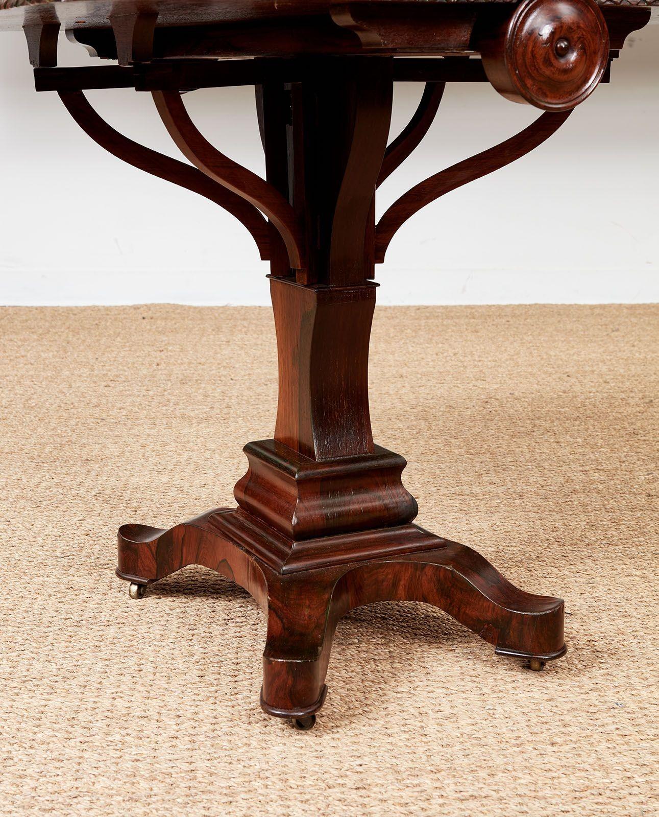 Table Sunderland en bois de rose en vente 9