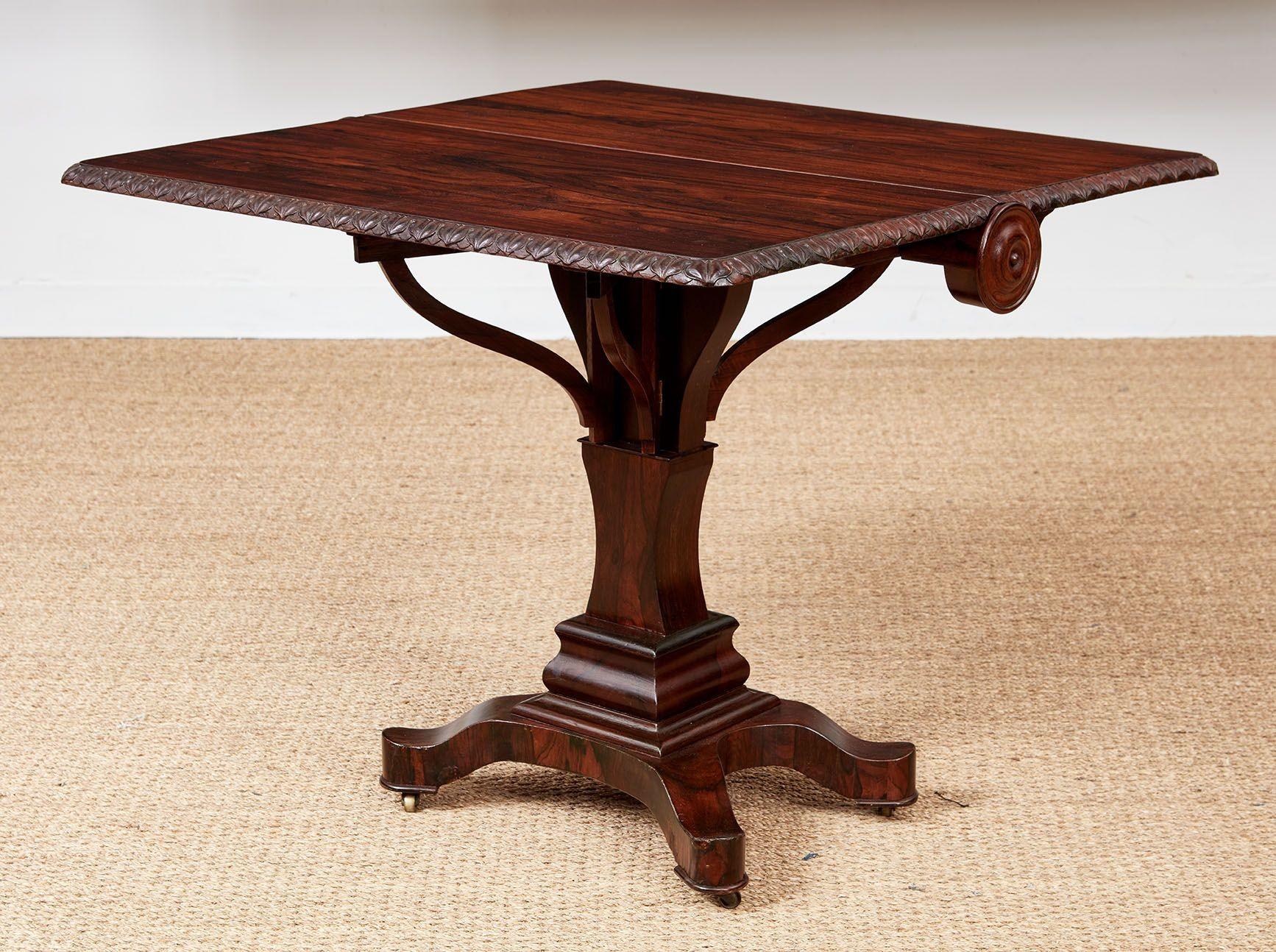 Table Sunderland en bois de rose en vente 1