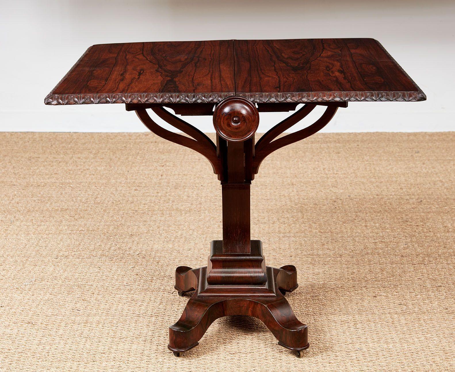Table Sunderland en bois de rose en vente 2