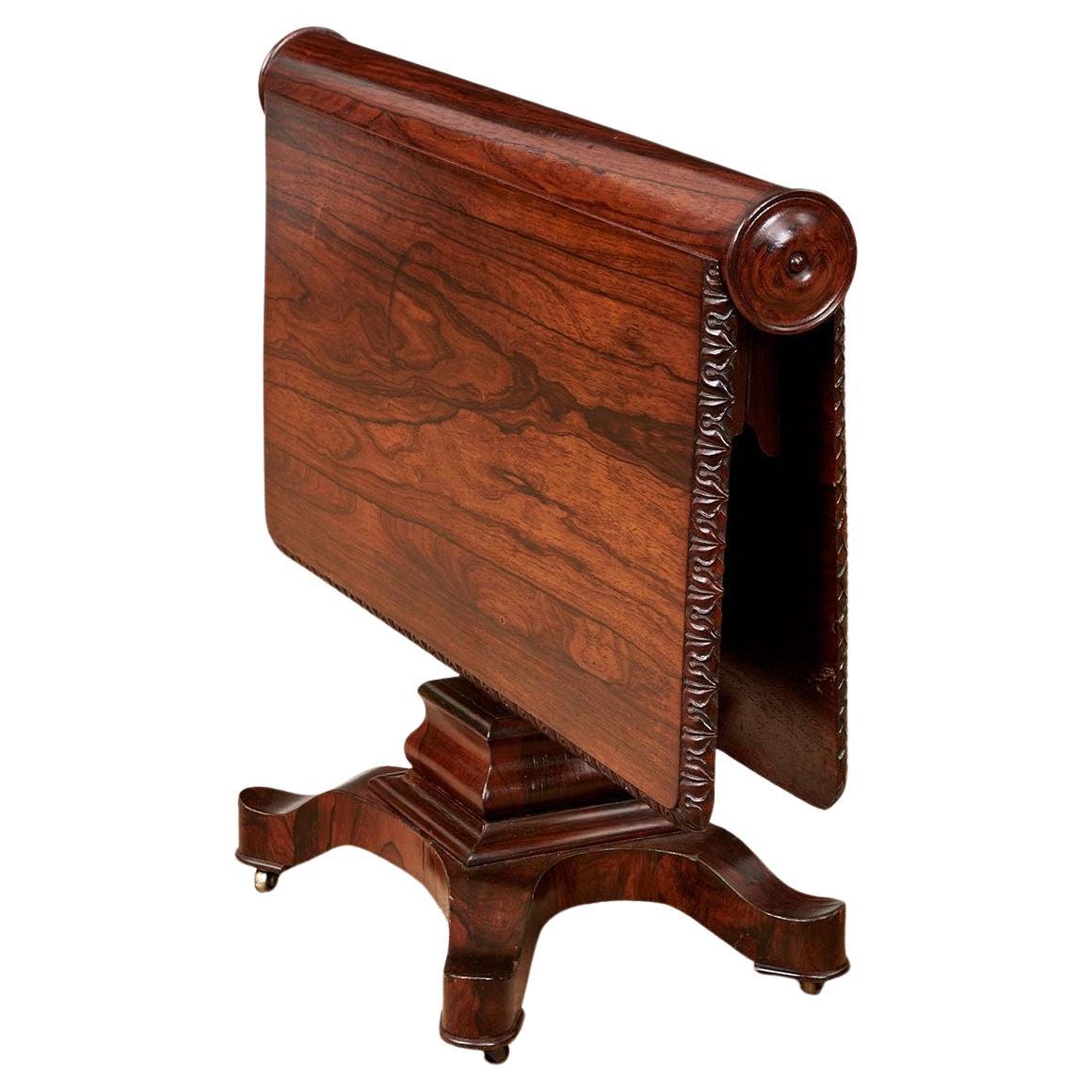 Table Sunderland en bois de rose en vente