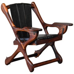 Vintage Rosewood Swinger Lounge Chair by Don Shoemaker
