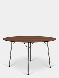 Rosewood Table and Dining Chair set by Arne Jacobsen