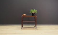 Rosewood Table Bar Vintage 1970s Retro