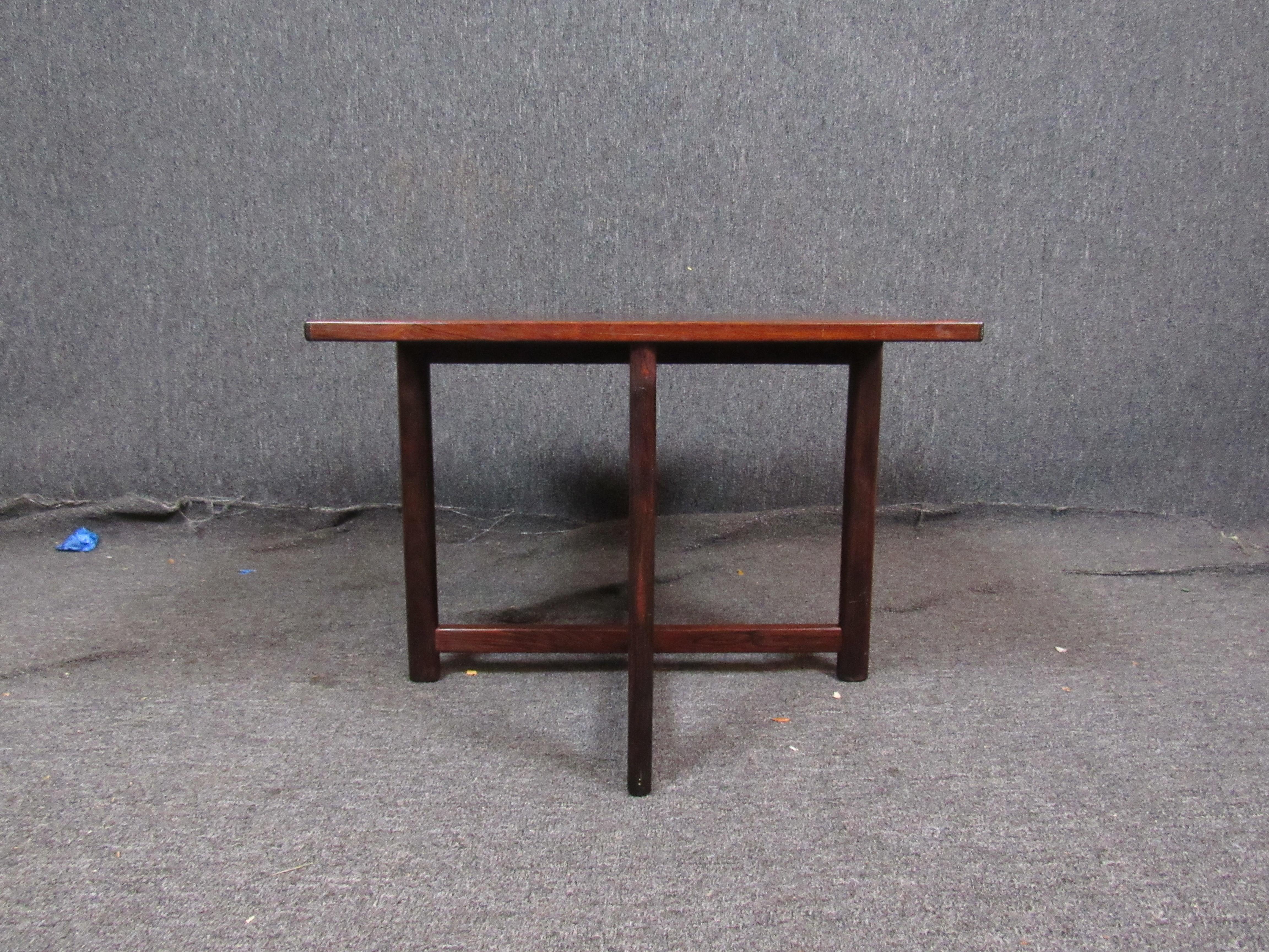Mid-Century Modern Rosewood Table by Durup Mobelfabrik For Sale