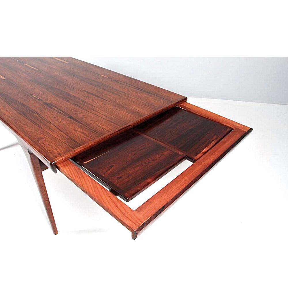 Mid-Century Modern Rosewood Table by Ib Kofod Larsen, design 1960's