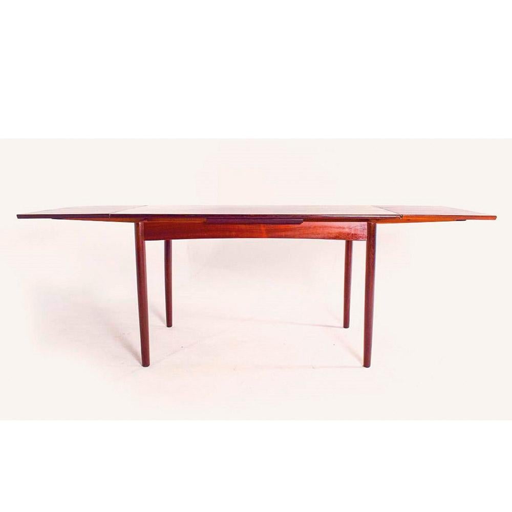 Rosewood Table, Danish Design from 1960's In Good Condition For Sale In PARIS, FR