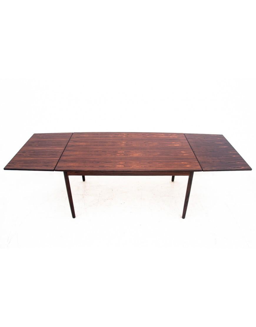 Rosewood table, Denmark, 1960s. After renovation. For Sale 2