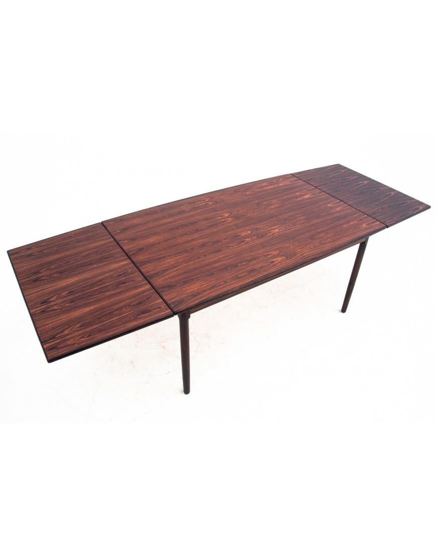Rosewood table, Denmark, 1960s. After renovation. For Sale 3