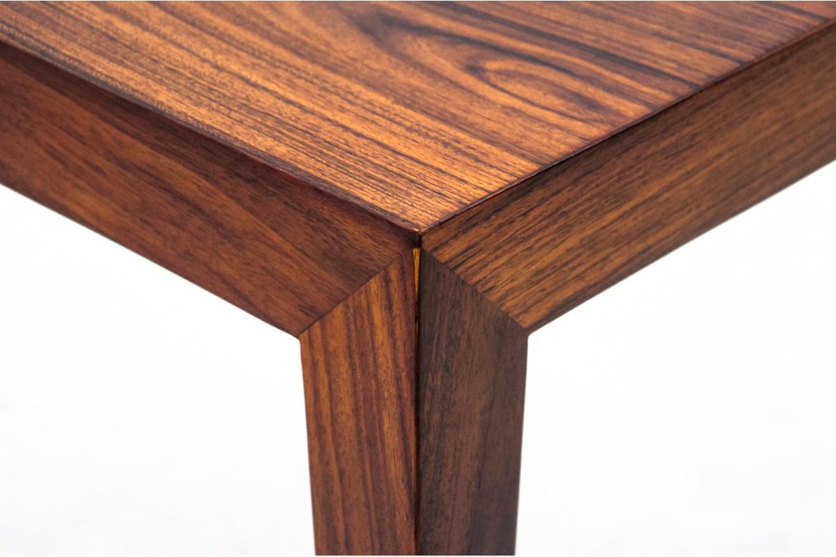 Rosewood table, Denmark, 1960s. In condizioni buone in vendita a Chorzów, PL