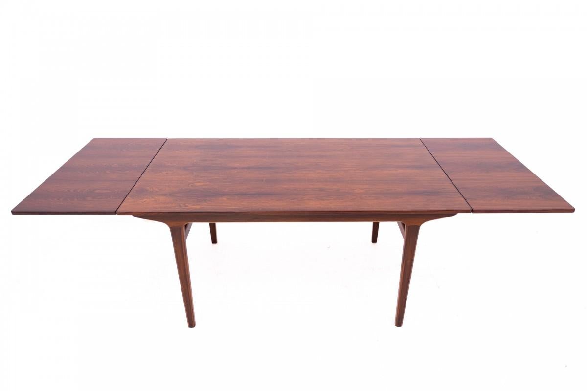 Rosewood table, Denmark, 1960s. im Zustand „Gut“ im Angebot in Chorzów, PL