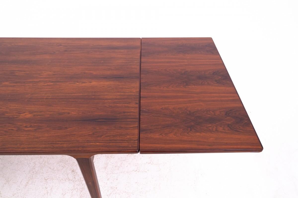 Rosewood table, Denmark, 1960s. (Rosenholz) im Angebot