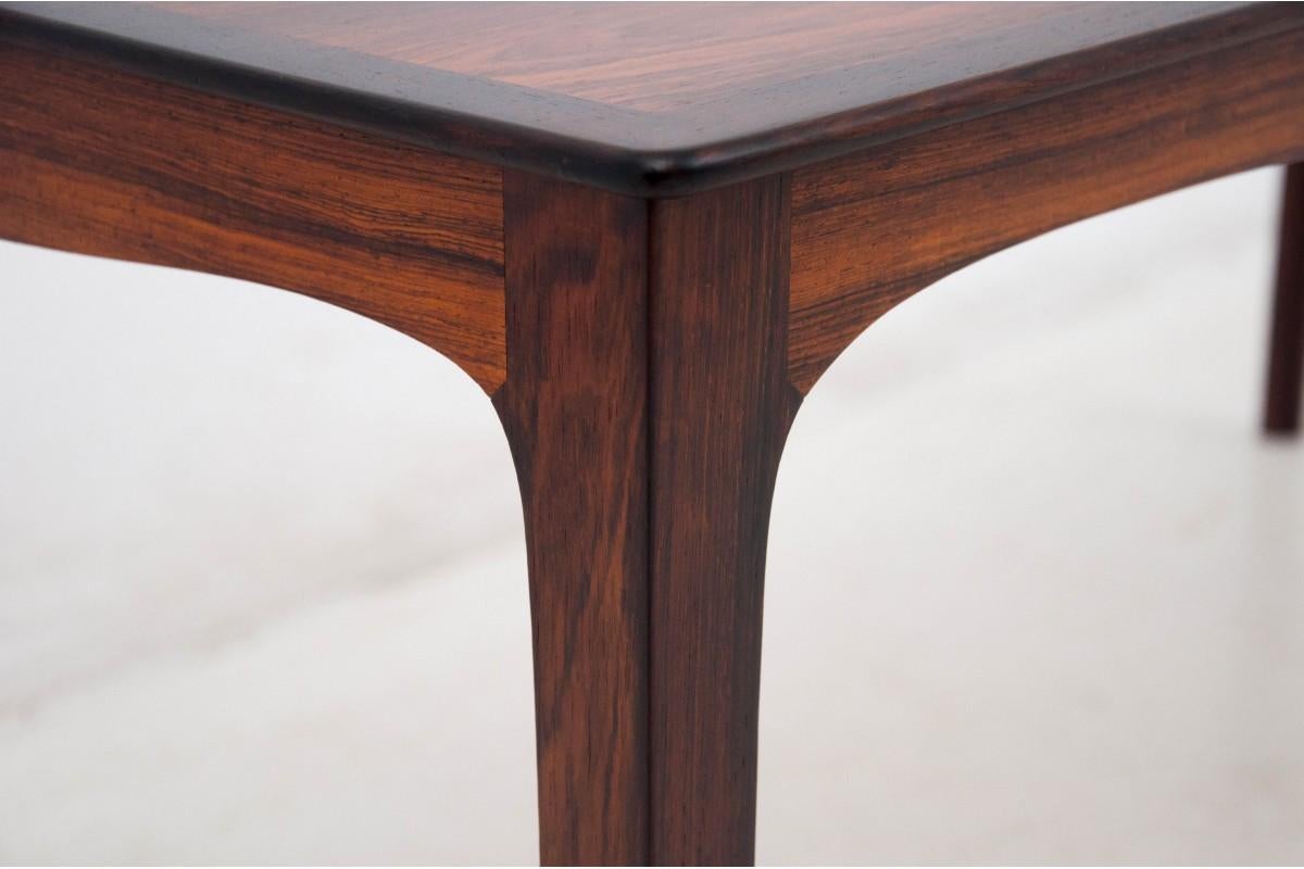 Rosewood table, Denmark, 1960s For Sale 2