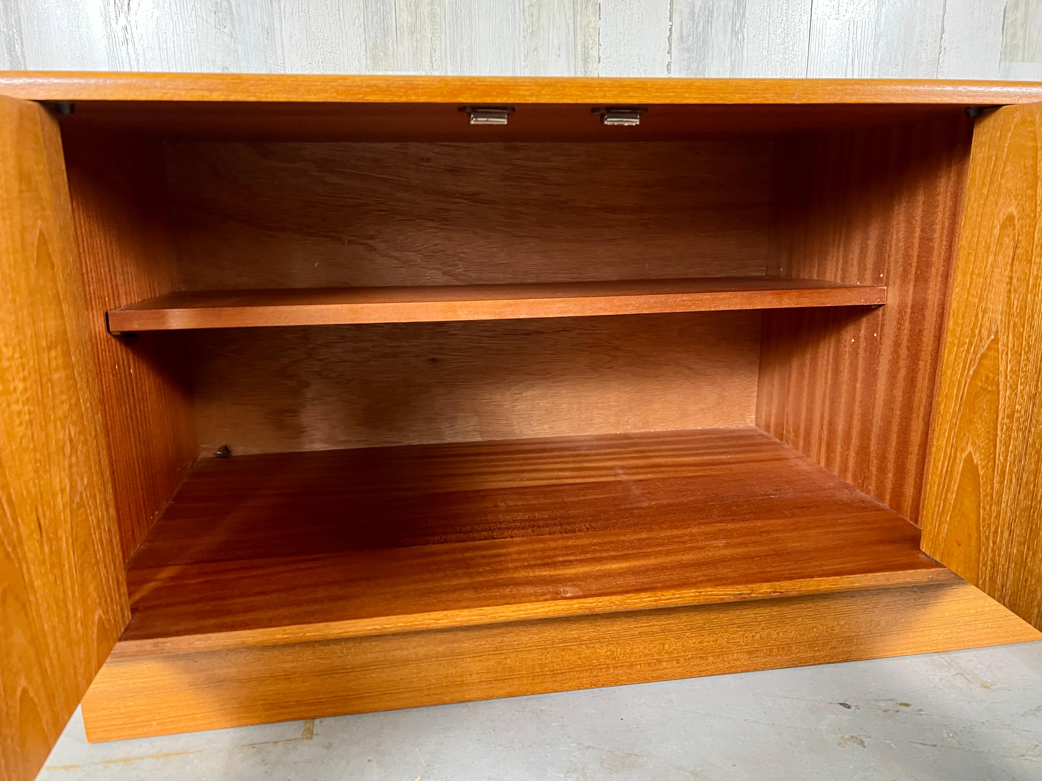 Rosewood Tambour Door Credenza by Dyrlund    For Sale 10