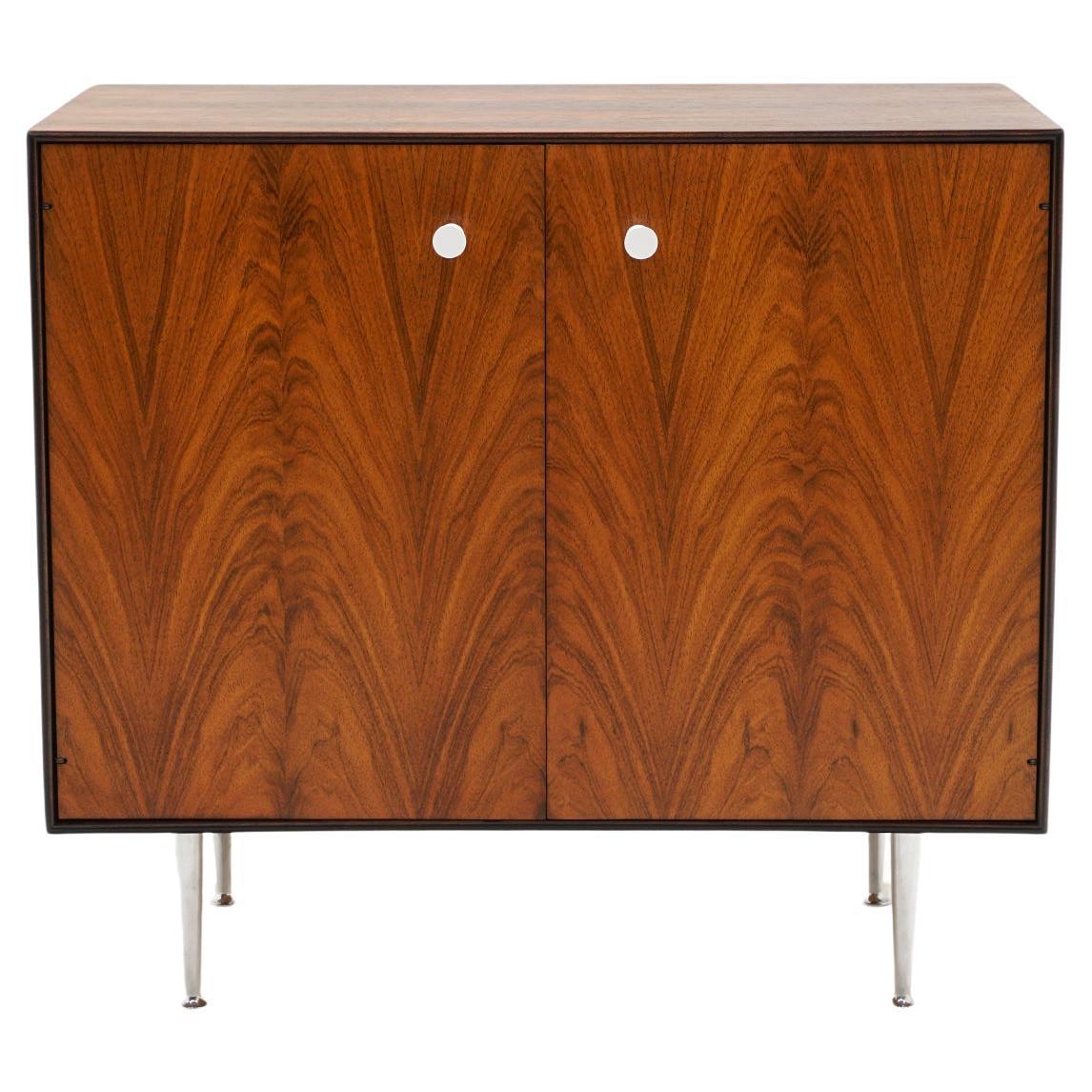 Rosewood Thin Edge Cabinet by George Nelson for Herman Miller, Beautiful Example For Sale