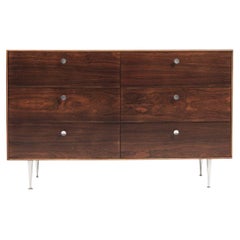 Rosewood Thin Edge Dresser by George Nelson for Herman Miller, C. 1950s