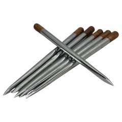 Rosewood Tipped and Chrome Hors d
Oeuvres Cocktail Party Picks Rosewood Tipped and Chrome Hors d
Oeuvres Cocktail Party Picks