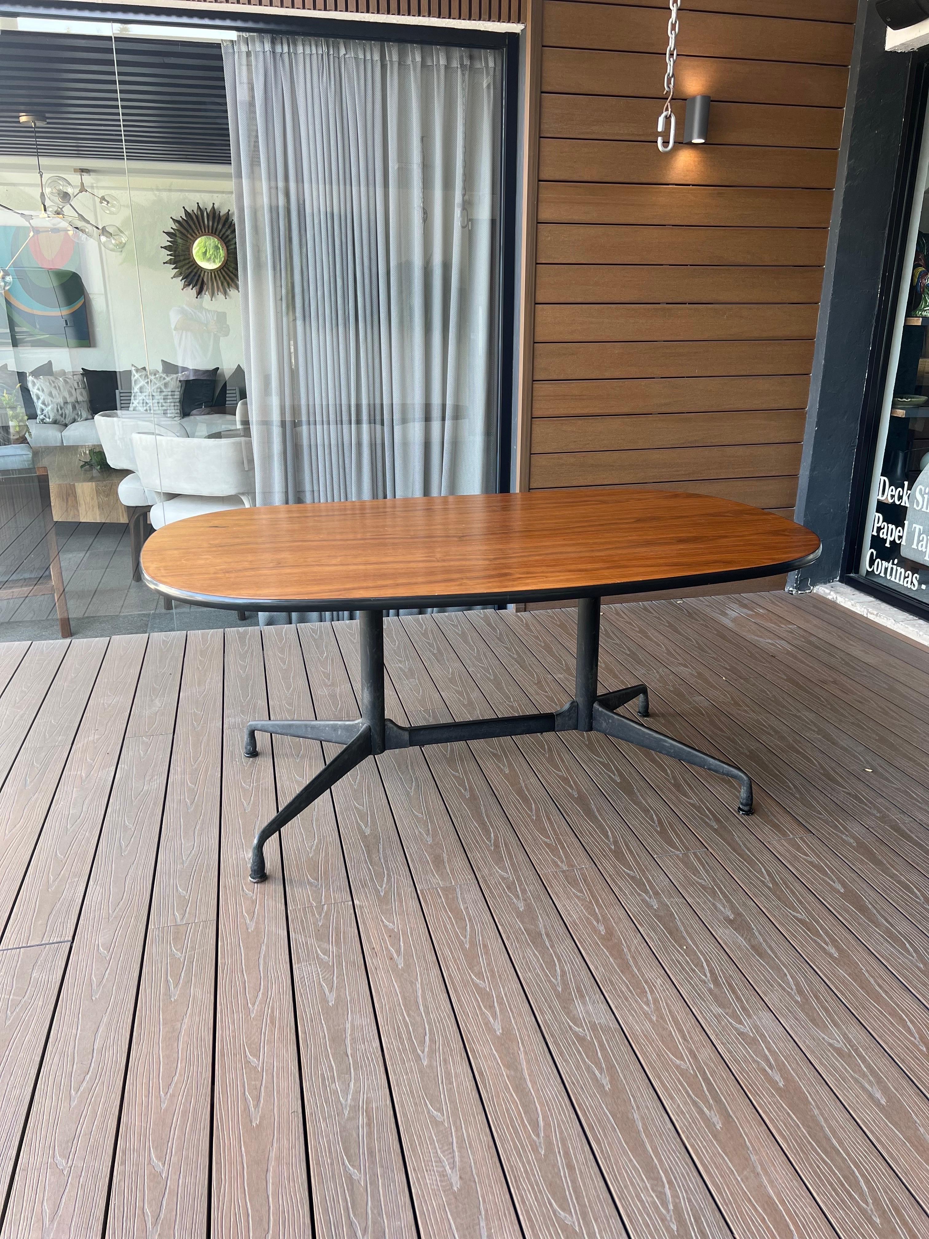 Mid-Century Modern Charles & Ray Eames for Herman Miller Conference Dining Table For Sale