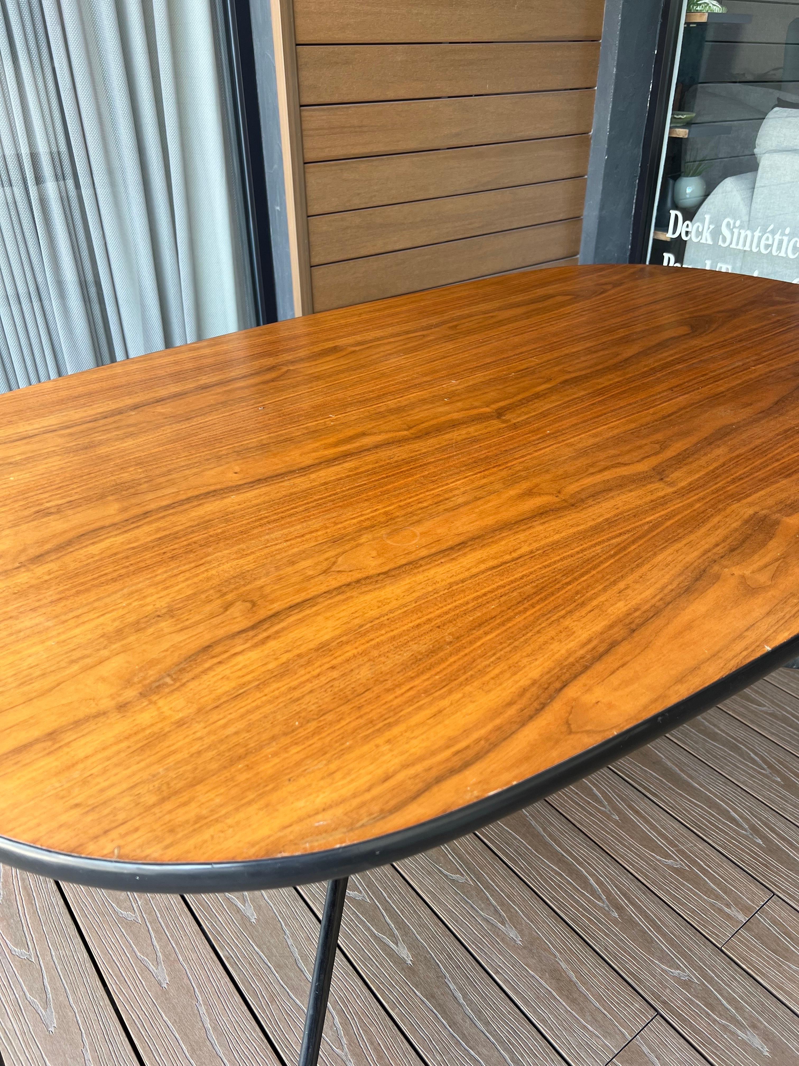 Charles & Ray Eames for Herman Miller Conference Dining Table In Fair Condition For Sale In San Pedro Garza Garcia, Nuevo Leon