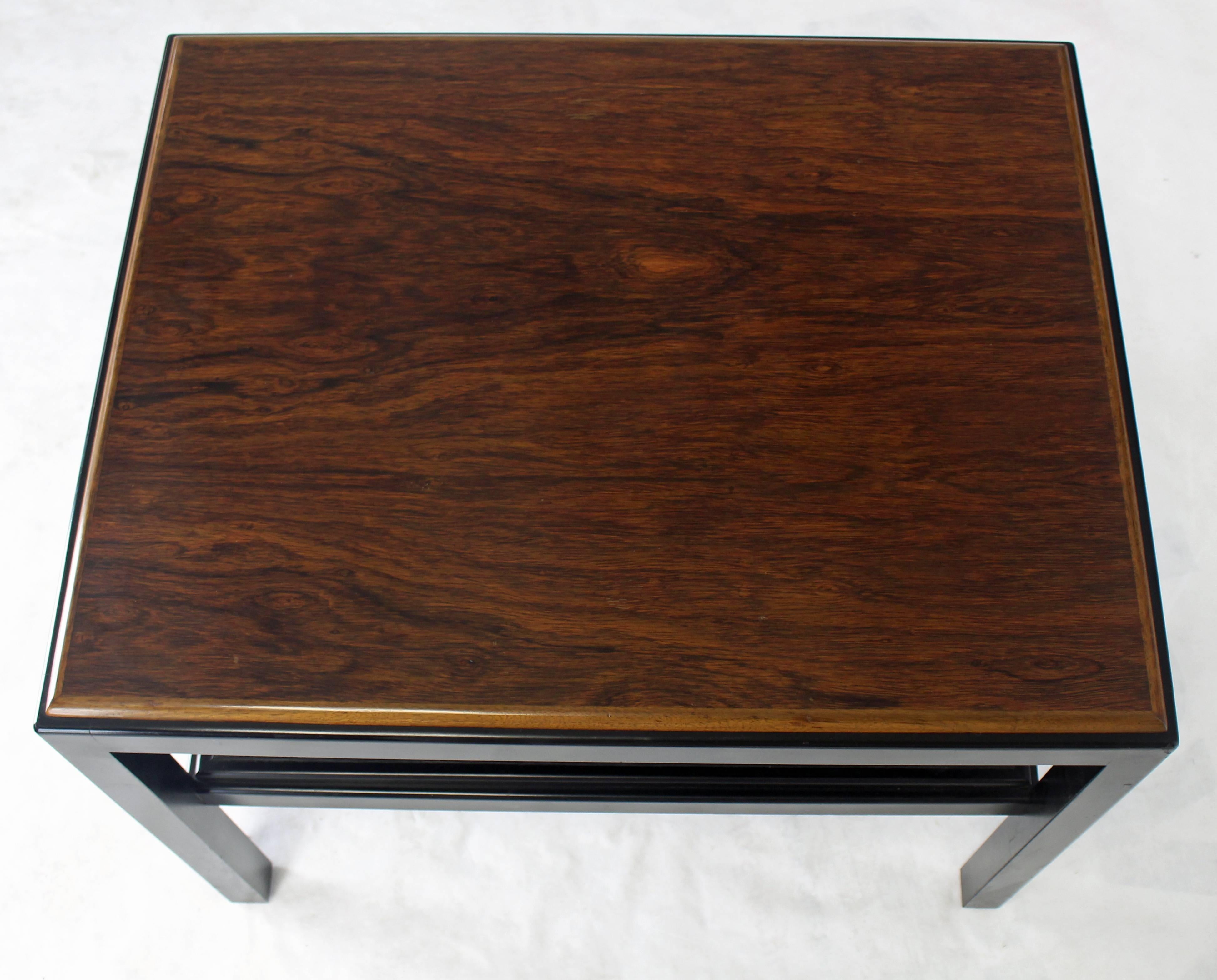 black cane side table