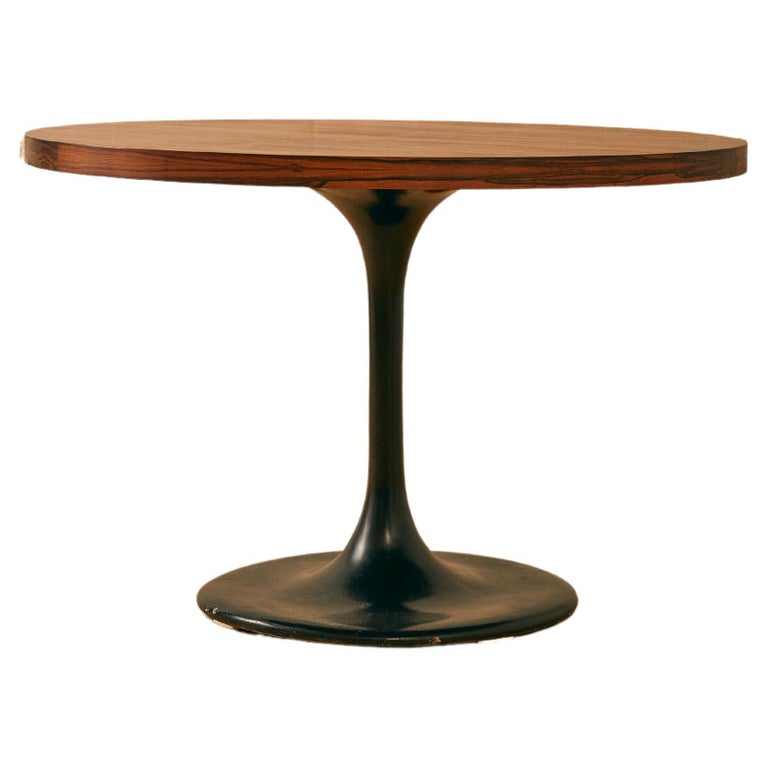 Rosewood Tulip Dining Table by Milo Baughman For Sale at 1stDibs