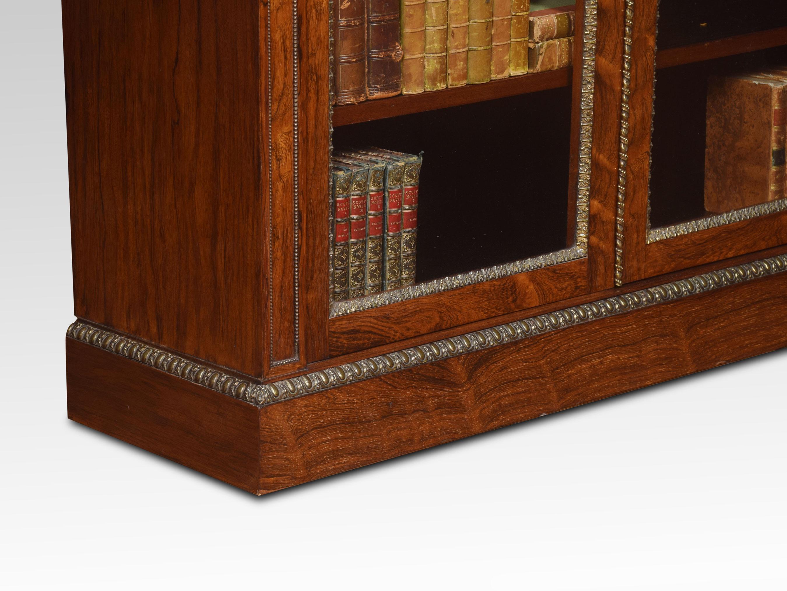 Wood Two-Door Bookcase by Holland and Sons For Sale
