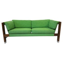 Rosewood Upholstered Sofa Loveseat by Jack Cartwright for Founders