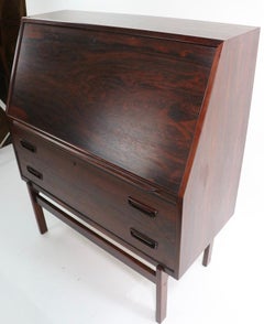 Rosewood Vi-Ma Mobler Drop Front Danish Modern Desk