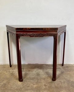 Rosewood Vintage Qing Dynasty Style Console Table