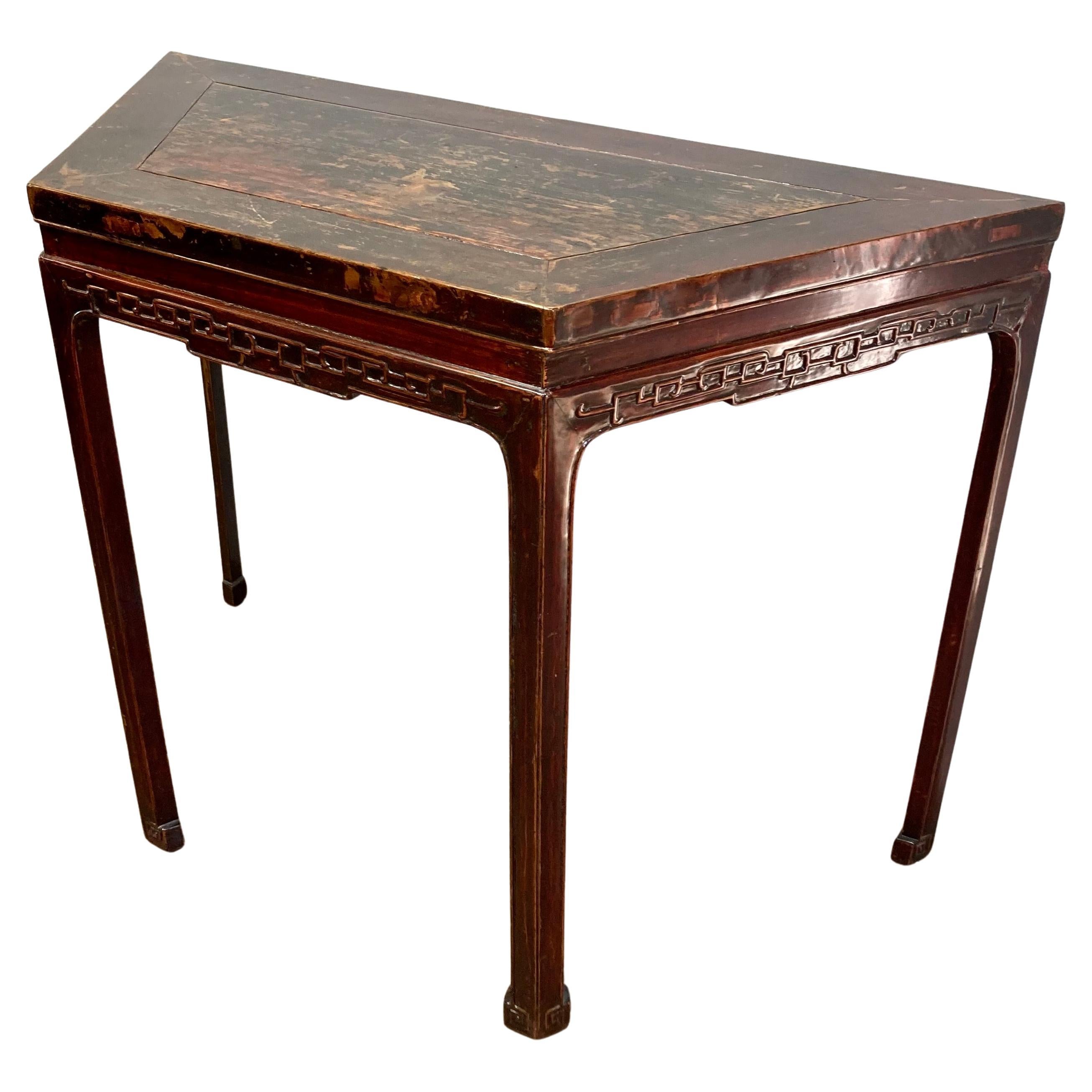 Rosewood Vintage Qing Dynasty Style Console Table