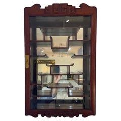 Rosewood Wall Hanging Cabinet