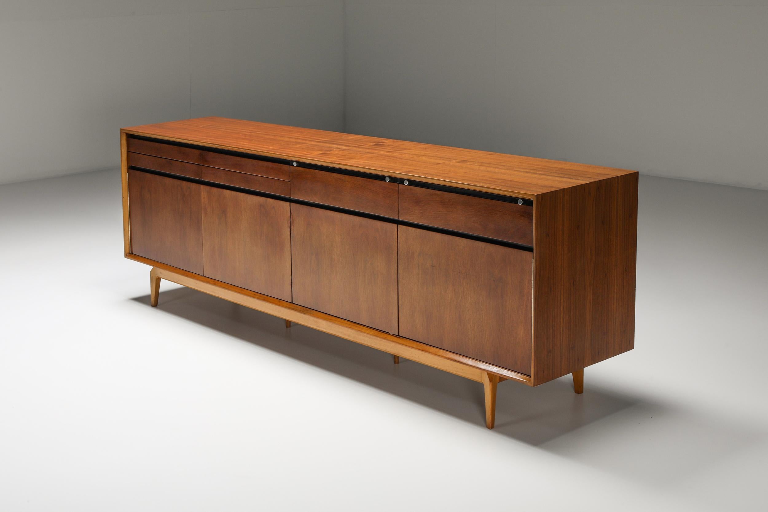 Rosewood & Walnut Madison Sideboard from De Coene 3