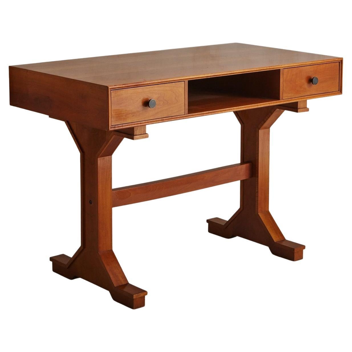 Rosewood Writing Desk by Gianfranco Frattini, Italy 20th Century