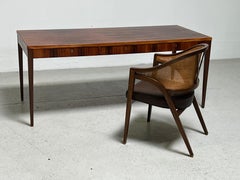 Rosewood Writing Desk Designed by Riis Antonsen