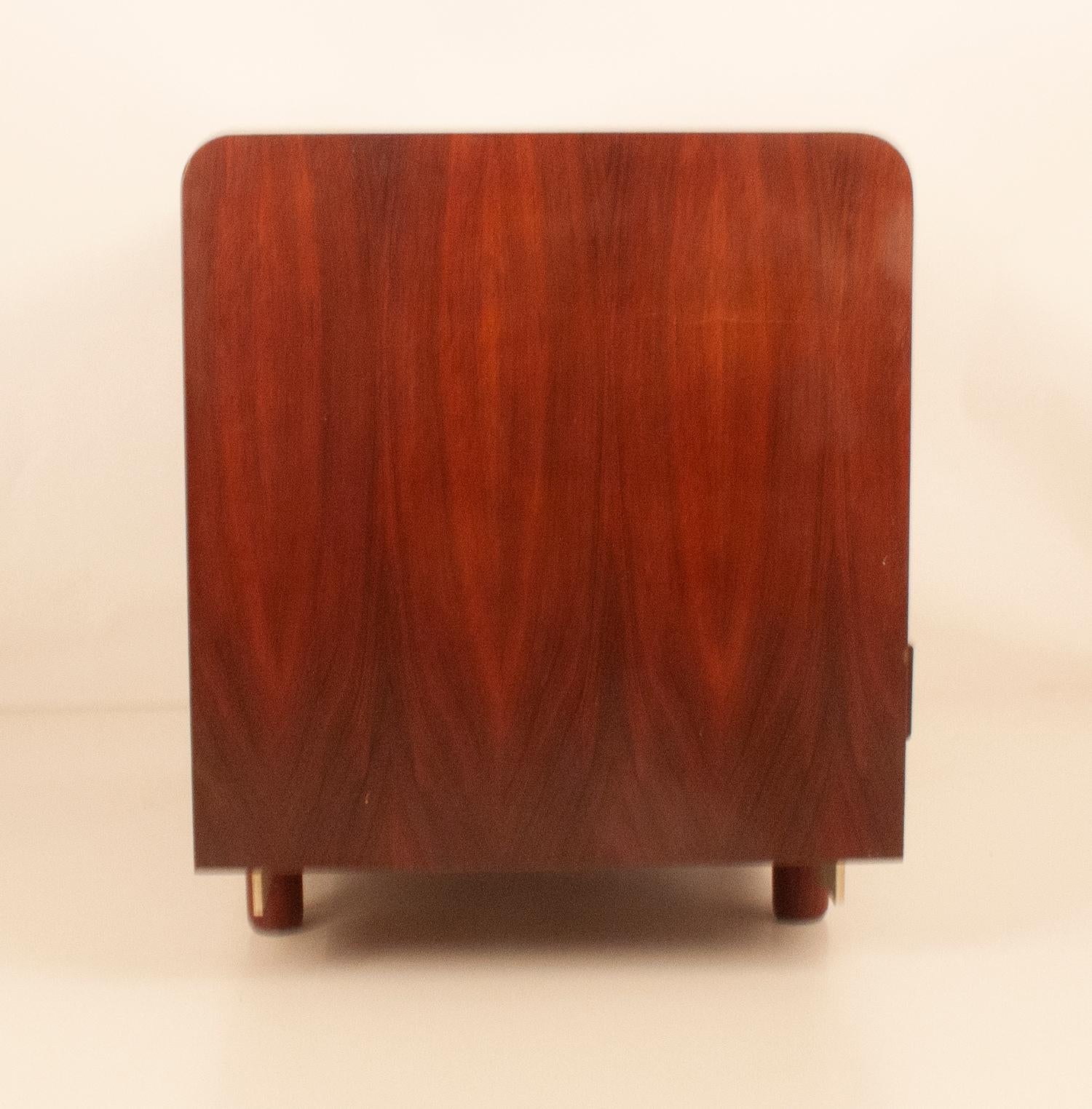 Hardwood Writing Desk Designed in 1960's by Gianfranco Frattini for Bernini 6