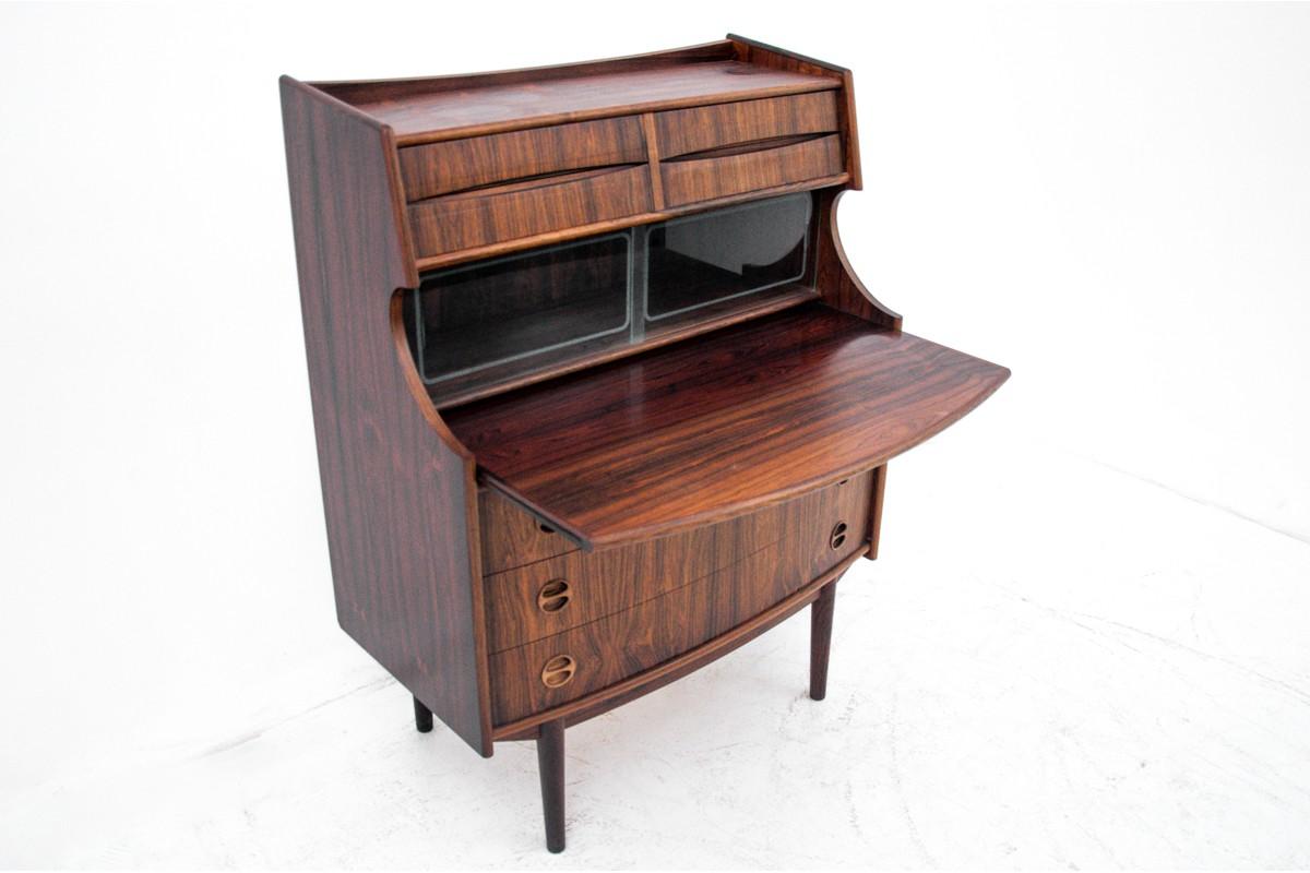 Rosewood Writing Desk, G. Falsig, Møbelfabrik Holstebro, 1970s For Sale 5