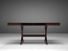 Rosewood Writing Table by Gianfranco Frattini