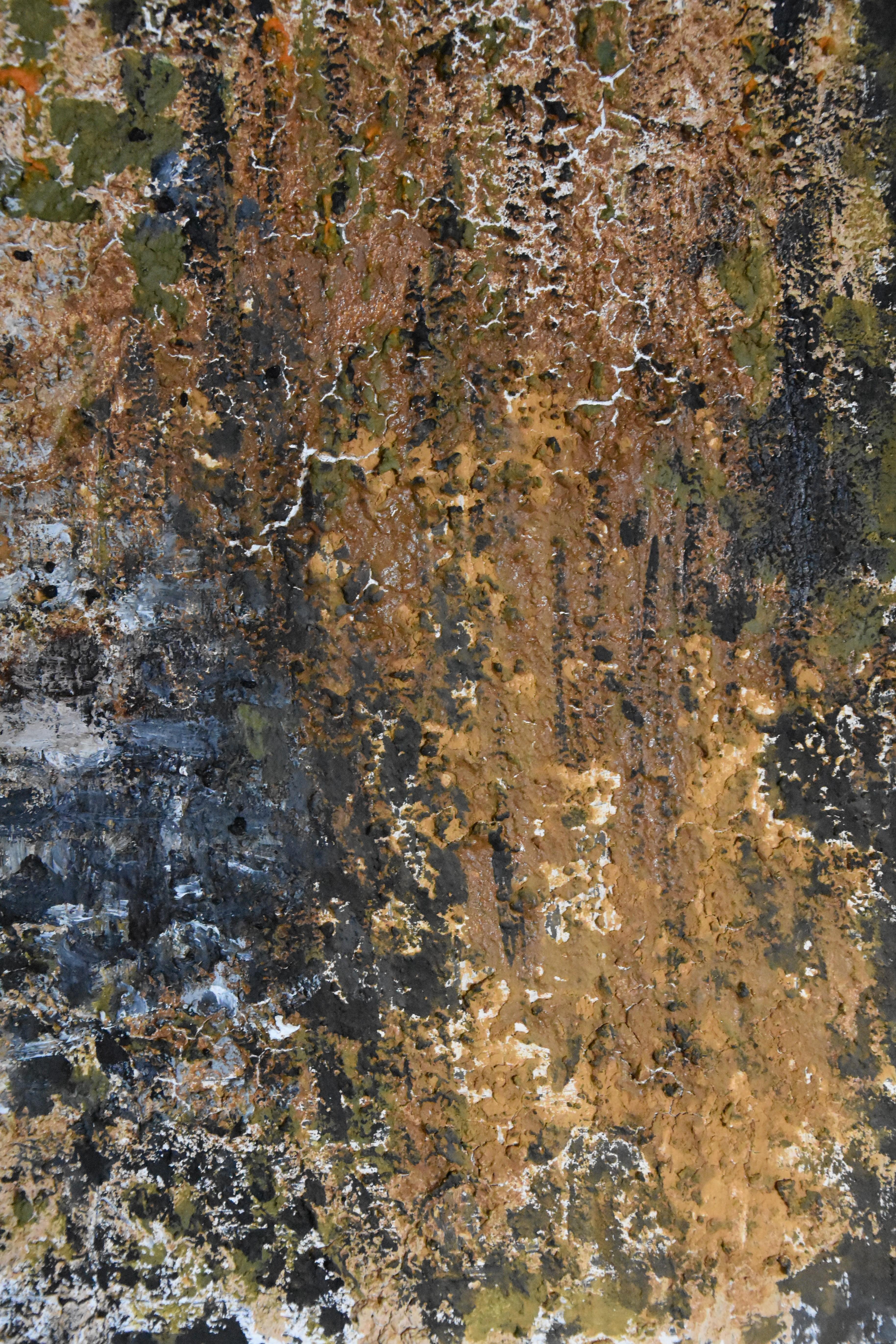 Roshan  ROAD Vertical UPLOADED.paysage peinture contemporaine originale en vente 3