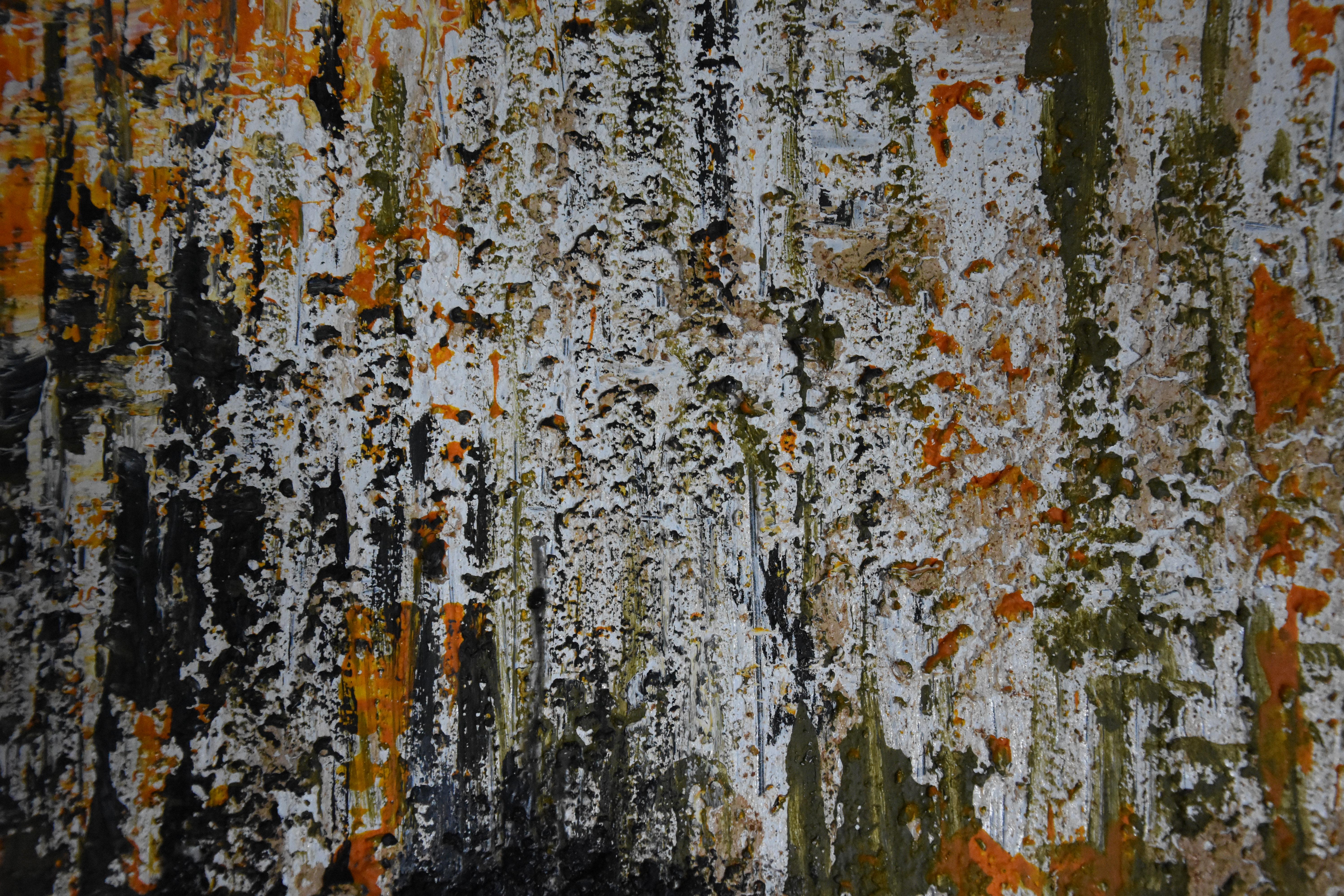 Roshan  ROAD Vertical UPLOADED.paysage peinture contemporaine originale en vente 4