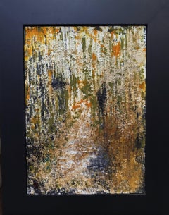 Roshan 7 Vertical CARGADO ROAD.landscape pintura original contemporánea