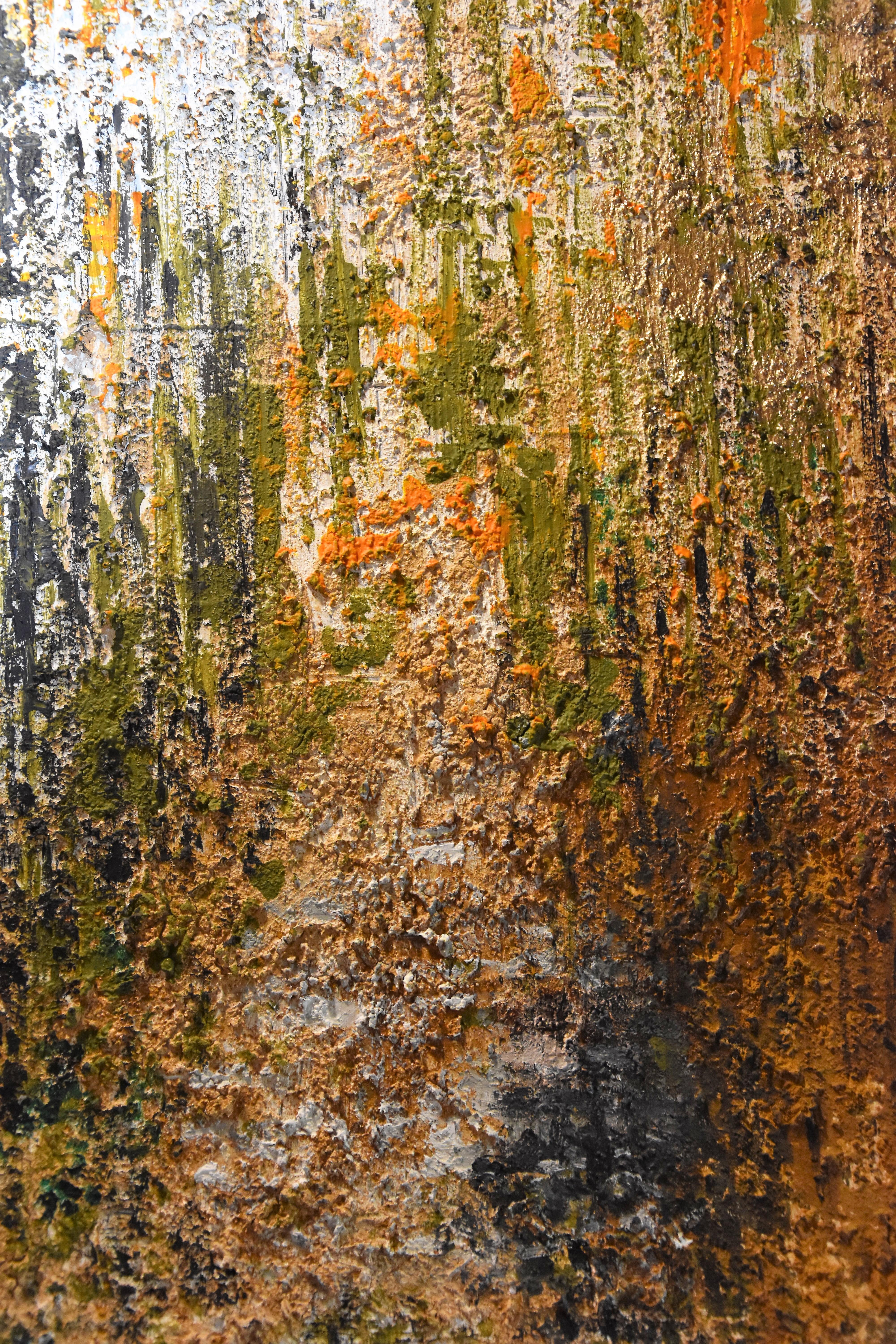 ROSHAN Landscape Painting - Roshan Vertical UPLOADED ROAD.landscape original contemporary painting