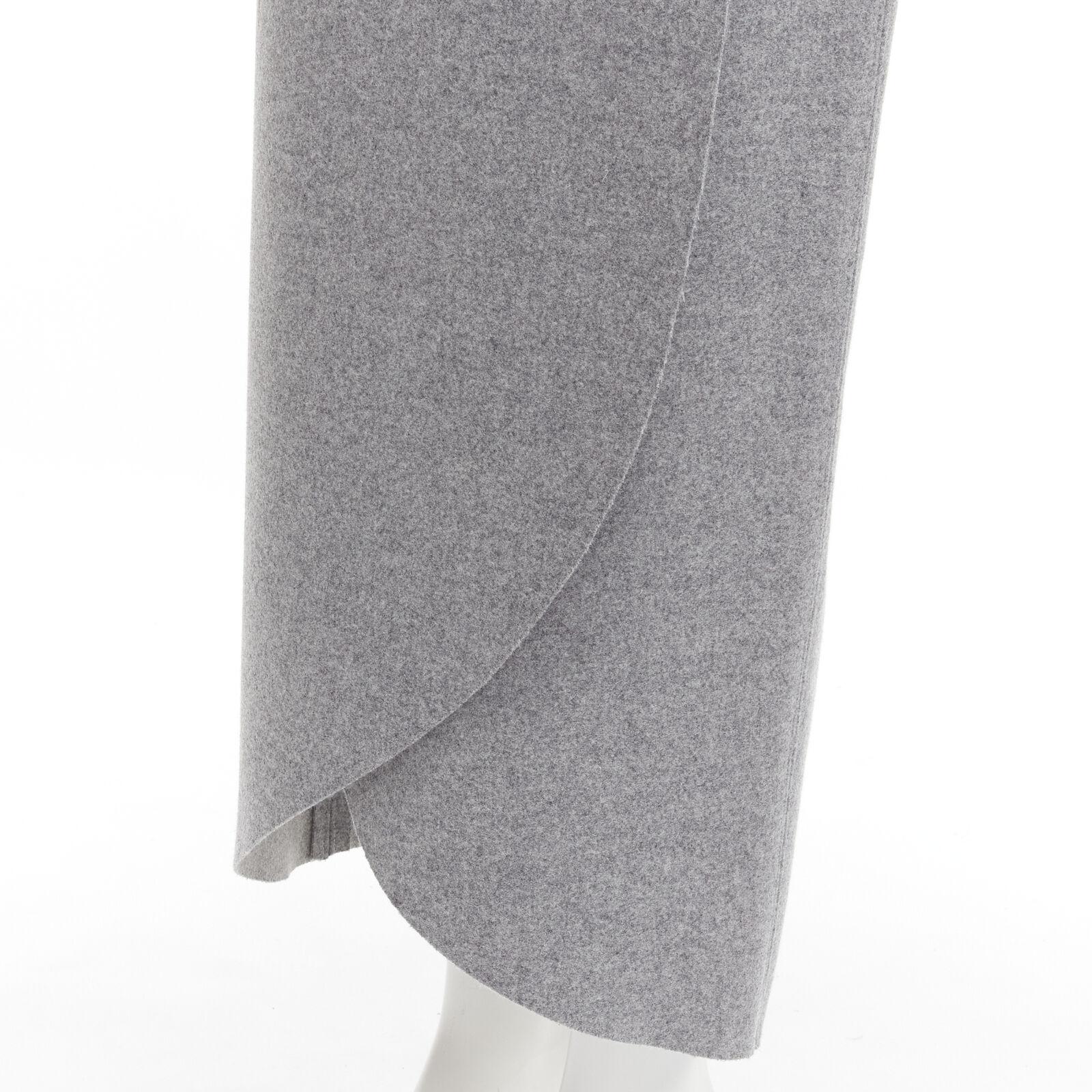 ROSIE ASSOULIN grey wool minimal curved petal high-waisted midi skirt US2 XS
Reference: LNKO/A02045
Brand: Rosie Assoulin
Material: Virgin Wool, Blend
Color: Grey
Pattern: Solid
Closure: Zip
Lining: Fabric
Extra Details: High quality fabric of the