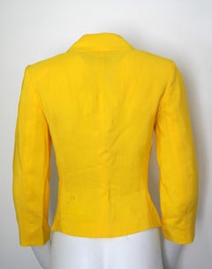 Rosie Assoulin Sun yellow Blazer, Size 6