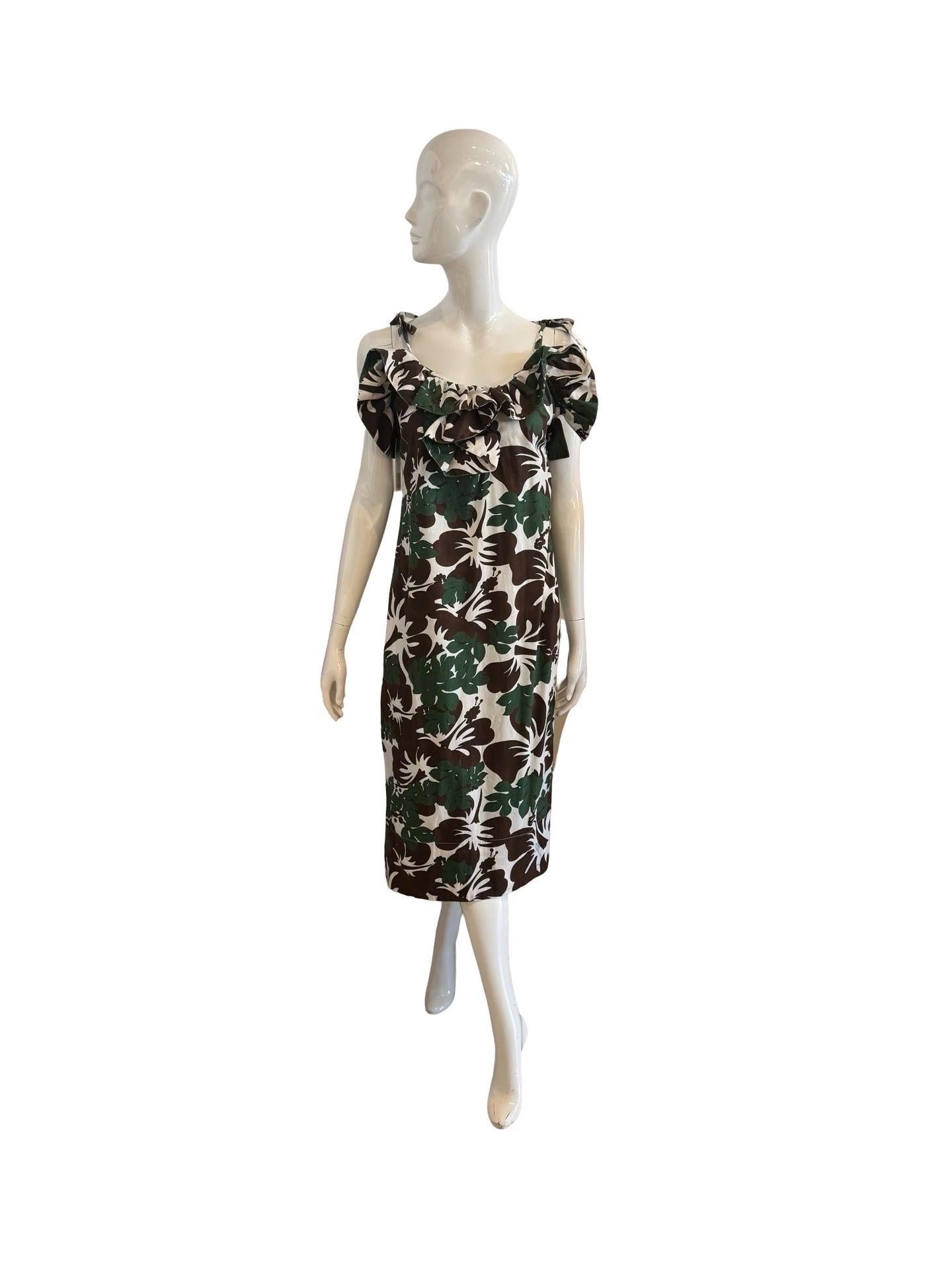 Rosie Assoulin Tropical Dress Negro en venta