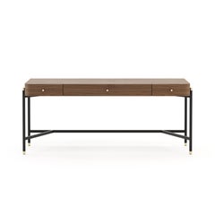 21st-century Contemporary office desk with customisable top