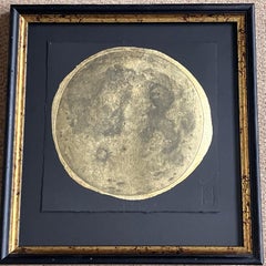 'Sister,  A portrait of the Moon' , Signed Etching c2021 